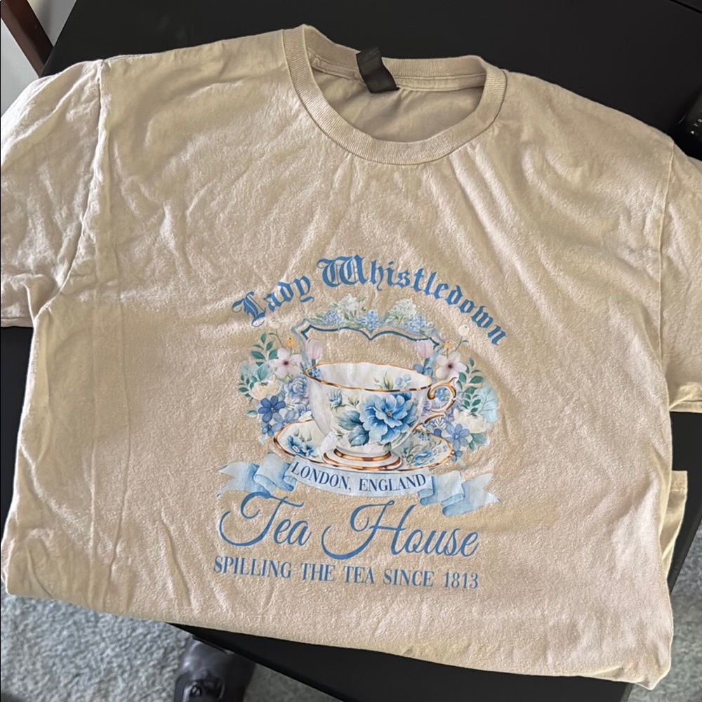 Gildan Cream Short Sleeve Tee